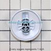 Allstar Appliance Parts WE03X25285 Dryer Timer Control Knob Assembly