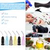 300 Pcs Bent Dispensing Tips Blunt Tip Dispensing Needles Pre Bent Assorted Size