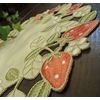 Strawberry 20 cm Doilies Ivory Cute