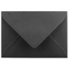 C7 envelopes, pointed flap, wet glue 50 Umschläge 39 - Schwarz