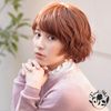 Montblanc Short Wig, Partially Hand Planted, Made in Japan, Feminine Short, Curly Style, Random Curl, Short Perm, 5 Colors Available, lemon tea