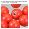 uxcell Threaded Ball Knobs M5 Female Threaded Thermoset Ball Knobs 20mm Diameter Round Operated Ball Handle with Copper Insert Machine Handle Tool Replacement Red 6pcs