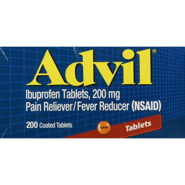 Advil Ibuprofen 200mg 200 Coated Tablets EveryMarket