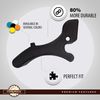 FIXMYSTAND release lever kit (includes springs) for DEWALT dw7231 brackets (Black)