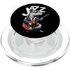 Cool Jazz Capybara PopSockets PopGrip for MagSafe
