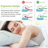 2Pack Bamboo Shredded Memory Foam Bed Pillow Hypoallergenic Soft Cool Queen Size