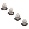 sourcingmap 4pcs Universal Motorcycle Scooter Engine Oil Strainer Fuel Filter Thimble Mesh