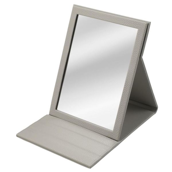 Adjustable angle mirror (gray NT220) Deco Home Mirror Stand mirror Wall mirror Tabletop mirror 1 side Nitori