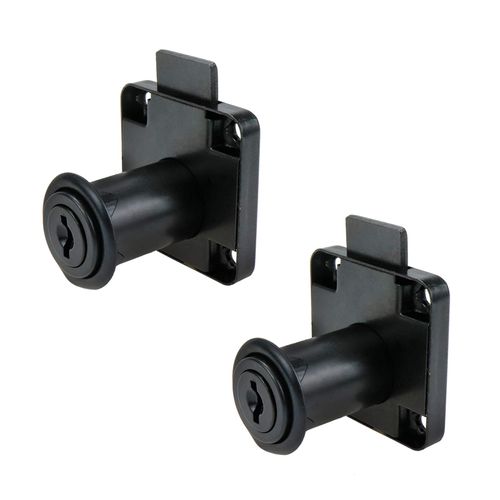 Sscon 2Sets Cabinet Locks Drawer Locks with Different Keys for File Storage Cabinets Model Type 138-32 Black