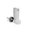 Croydex Plastic Toilet Brush White & Grey