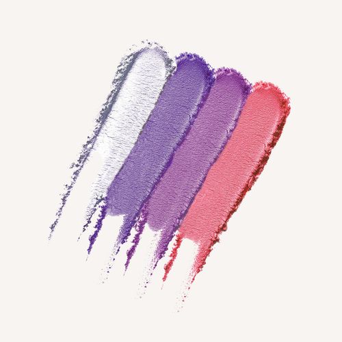 Mylee Nail Pressed Pigment Palette - Notting Hill - 4 Matte Pigments, Bold Gradient and Ombre Colours, with Sponge Applicator, for Nail Art Manicure