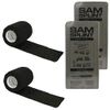 SAM® SPLINT COMBO PACK (2 GRAY 36" FLAT SAM SPLINTS & 2 BLACK COHESIVE WRAP)