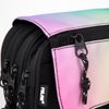 MILAN® Sunset 4 Zip Pencil Case with Flap - Black