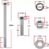 Replace for Blue Ox BX88230 Bolt-On Base Plate Tow Bar Adapter Bracket Kit Tool