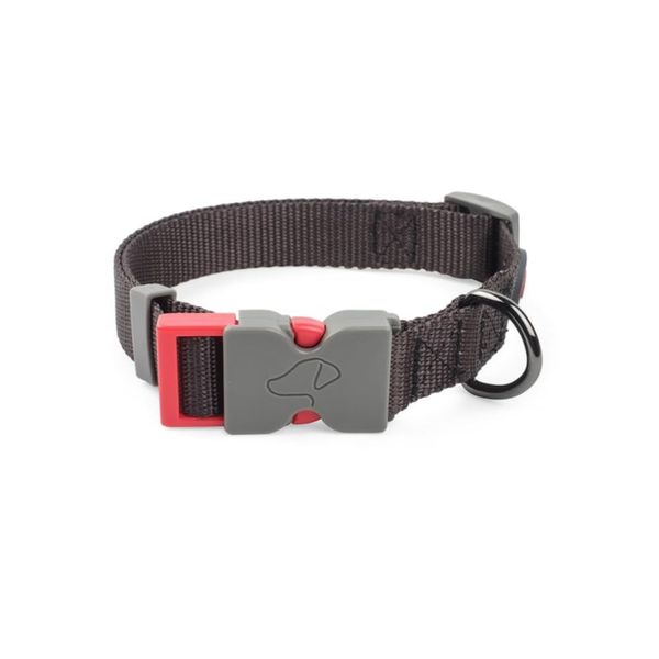 Zoon Walkabout Dog Collar Basic Design - Jet Brown (XS)