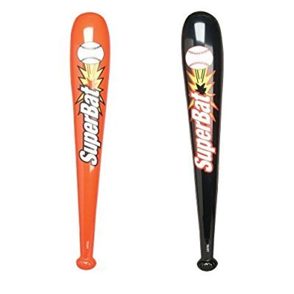 2 Baseball Bat Inflates Party Decoration, Picnic, Pool, Toy