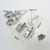 PHOENIX Monkey Shaved 1.2 inches (30 mm) Fork Aluminum Headlight Stay Bracket