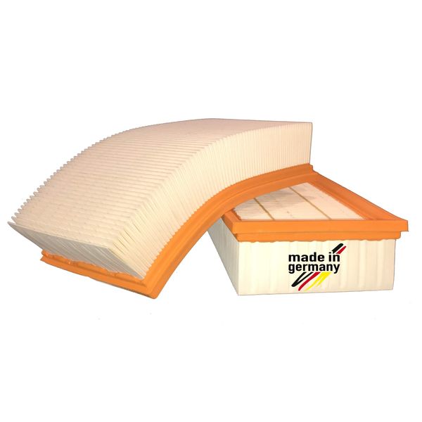 Filter 2 Stück geeignet für Bosch - GAS 35 L AFC/GAS 35 L SFC/GAS 35 M AFC/GAS 55 M AFC
