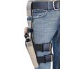 Barsony Desert Sand Tactical Drop Leg Holster for Ruger GP100 Right
