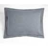 Ella Matelasse Pillow Sham, Charcoal, Standard