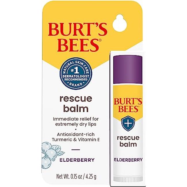 Burt's Bees Original Beeswax Paper Tube Lip Balm 0.34 oz. blister box