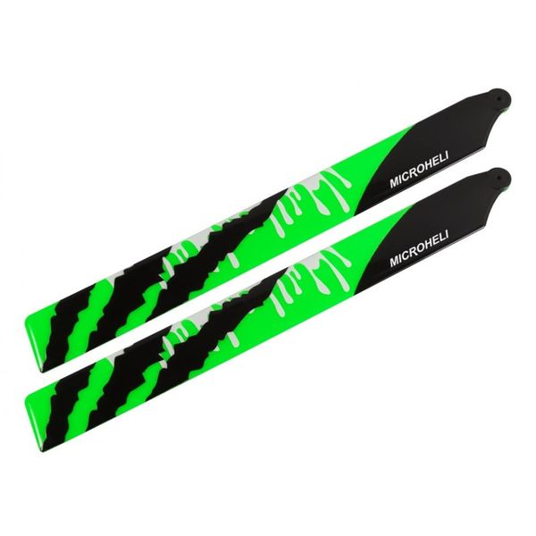MICROHELI Plastic Main Blade 180mm (GR) - Blade Fusion 180 / Smart