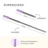 ZOKU - Portable Straw for Key Chains, Pockets, Purses and More, Reusable Stai...