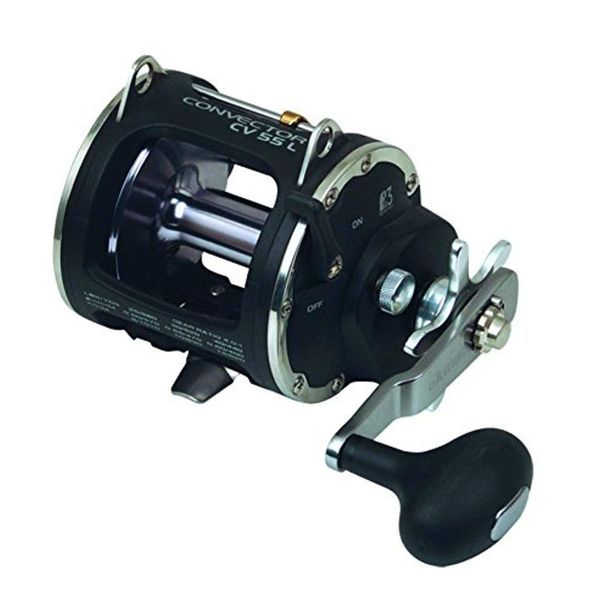 Okuma Convector Star Drag CV-55L Levelwind Trolling Reel (360 Yards- 30LB) Black