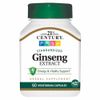 Ginseng Extract  60 Veg Caps By 21st Century