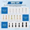 42Pcs Metric Thread Restorer Kit UNC UNF Thread Chaser Set Rethread Repair Tool