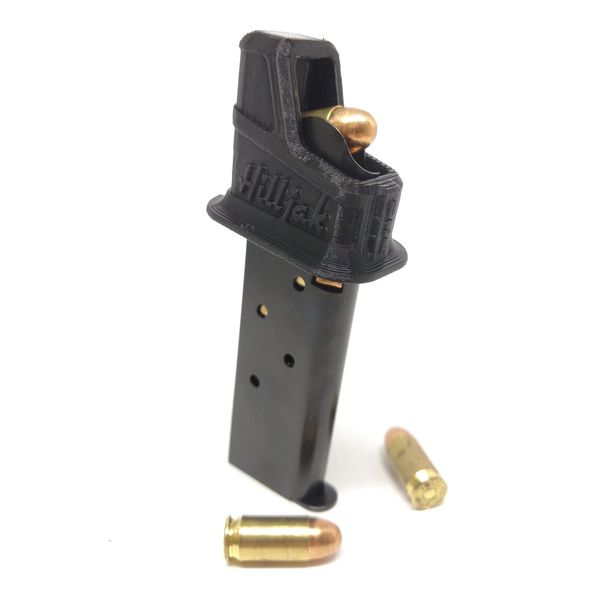 Hilljak Ruger SR1911 Magazine Speed Loader, Quickie Loader Black