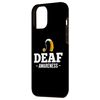 iPhone 13 Pro Max Hearing Aid Ear Disability Support Deaf Awareness Case