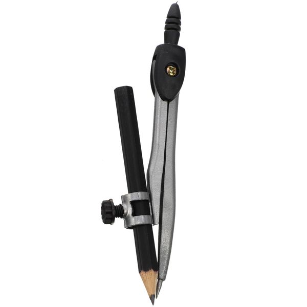 NUOBESTY Geometry Compass with Pencil Drawing Compass Math Drafting Compass Circle Drawing Compass Tool for Student School Office Home Drawing Drafting