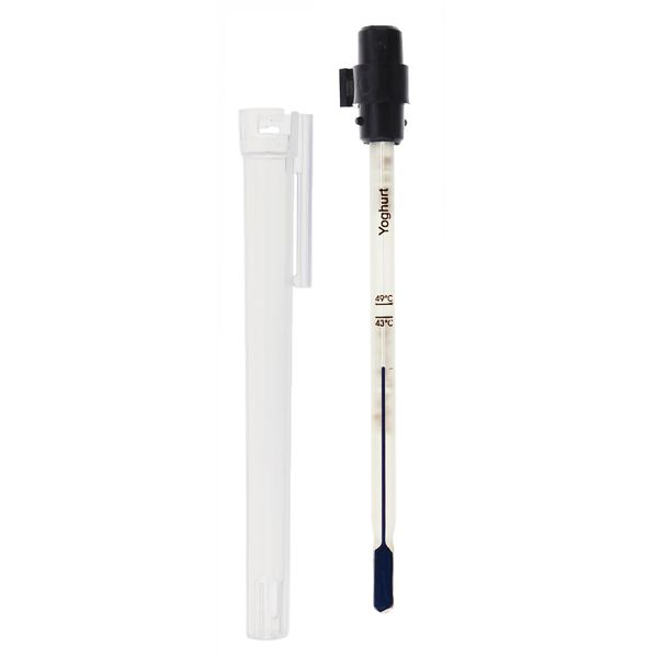 Yoghurt Thermometer - 150mm Includes Protective Case with Recommended Zones