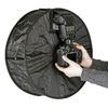 Foldable Ring Flash Diffuser Made of Fabric for Attachment Flash/Speedlite (43 cm Diameter)