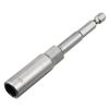 sourcingmap 1/4" Quick-Change Hex Shank 10mm Deep Socket Nut Setter Driver Drill Bit, 100mm Length, Metric No-Magnetic