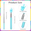 6 Pcs Telescopic Teacher Pointer Sticks, Mini Extendable Hand Pointers, Retractable Classroom Finger Pointer Sticks for School Teaching, Enterprise Training, Conference Presentation
