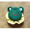 Frog Charm Set of 2 Crepe Craft Kit