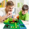 Building Bricks Compatible with Lego Classic - 500 Pieces Basic Bulk Building Blocks in Random Color - Mixed Shape