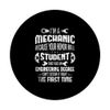 I'm a mechanic because your honor roll student Handyman PopSockets Swappable PopGrip
