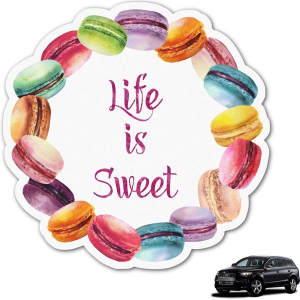 Personalized Macarons Graphic Car Decal