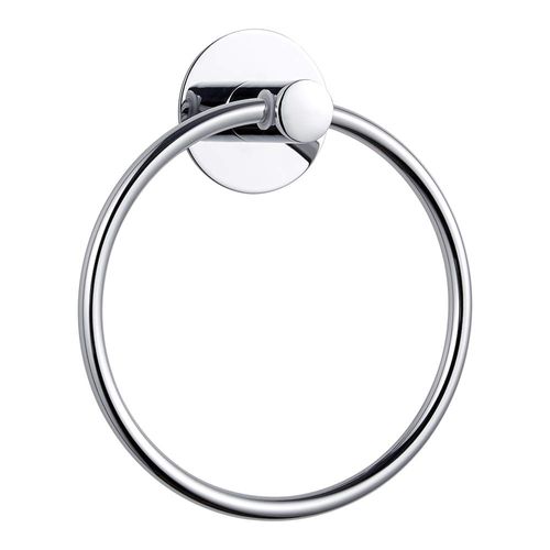 GERUIKE Adhesive Towel Ring Self Adhesive Hand Towel Ring Stainless Steel Rustproof Bathroom Towel Holder Wall Mount
