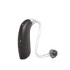 Hearing Aid Domes 8mm Smoky Gray Tips Ear Pieces Comfortable for Open Fit BTE Sound Amplifier PSAP Kit Invisible, Except for RIC 8mm (M * 10)