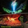 Rechargeable Spotlight Flashlight with 1000,000 High Lumen LED, Waterproof Handh
