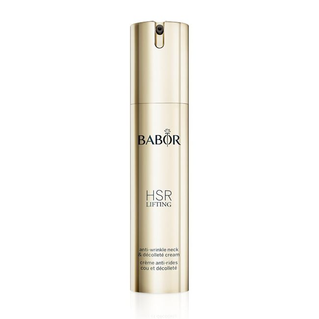 Babor HSR Lifting Neck and Décolleté Cream | Luxurious Anti Aging Cream to Minimize Lines and Wrinkles | Evens Skin Tone, Reduces Hyperpigmentation | Tightening for Lifting | Clean and Vegan