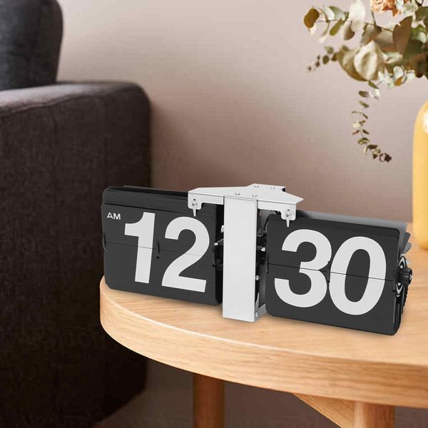 Retro Electrical Digital Flip Clock Flipping Out Wall and Tabletop Flip Clock US