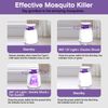 Electric Fly Bug Zapper Mosquito Insect Killer with 14PCS LED Trap Control Lamp