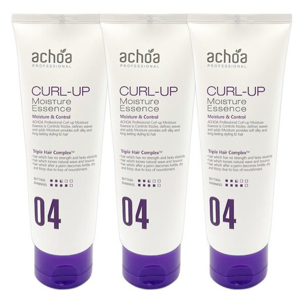 Acchoa Professional Curl Up 04 Moisture Hair Curling Essence 3 pcs. 200ml