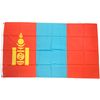 NWFlags Mongolia Flag 5ft x 3ft 75d Premium Polyester Suitable For Flagpoles | Strong Polyester 5x3 foot material flag with Eyelets