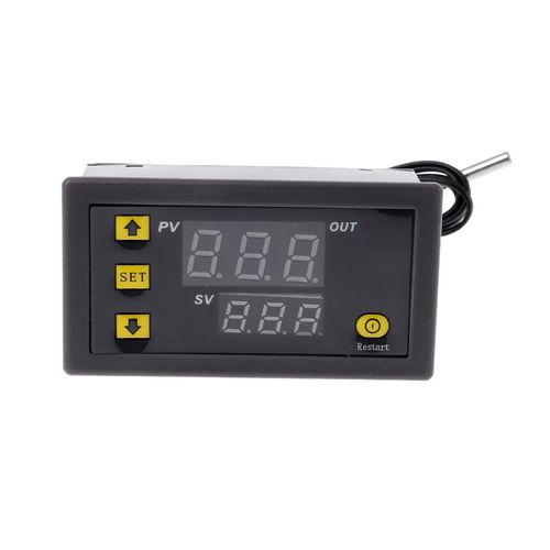 WINGONEER W3230 DC 12V 20A LED Digital Temperature Controller Thermostat Thermometer Temperature Control Switch Sensor Meter